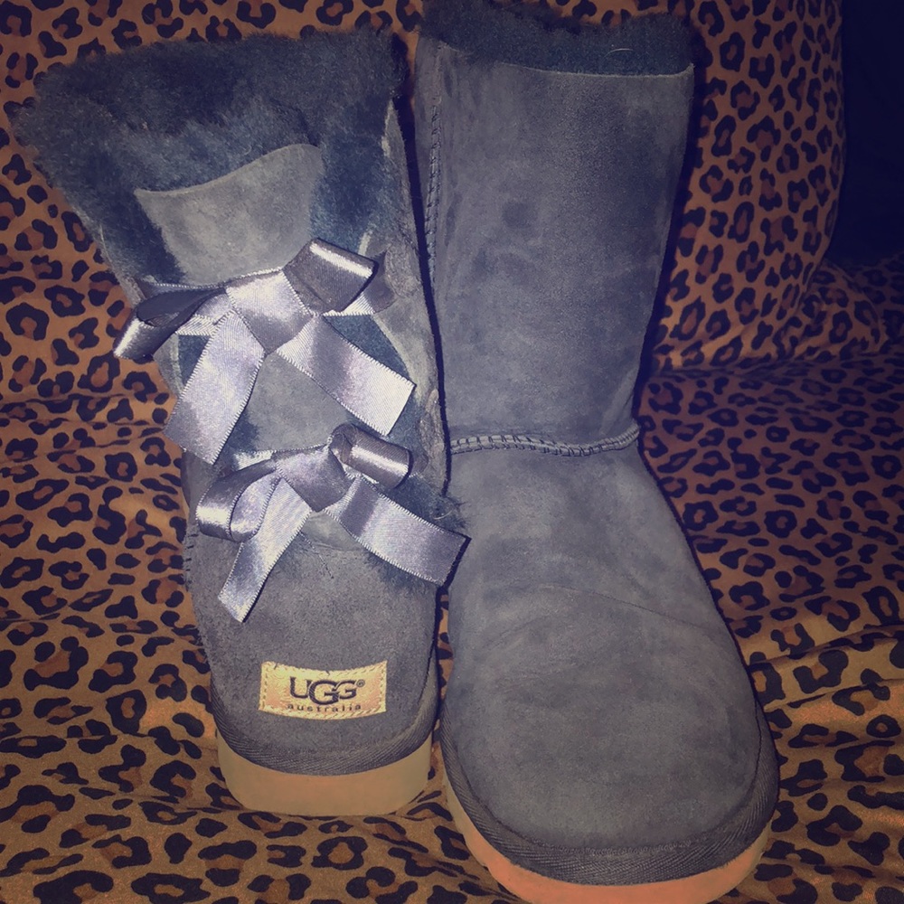 Bailey Bow Ugg Boot - Navy